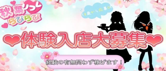 秋葉原派遣リフレ らびっと らびっと らびっと(高収入バイト)（秋葉原発・近郊/派遣型リフレ）