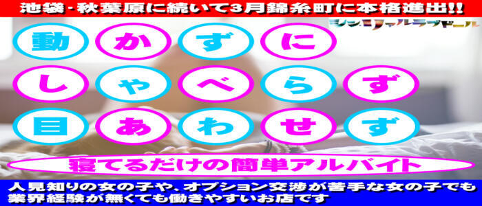 特徴 - シン・リアルラブドール(高収入バイト)（錦糸町発・近郊/派遣型リフレ）