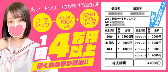 特徴 - 新橋ハートクリニック(シンデレラグループ)(高収入バイト)(新橋発・近郊/オナクラ)