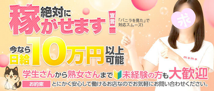 momo♡霧島店(高収入バイト)(霧島発・近郊/デリヘル)