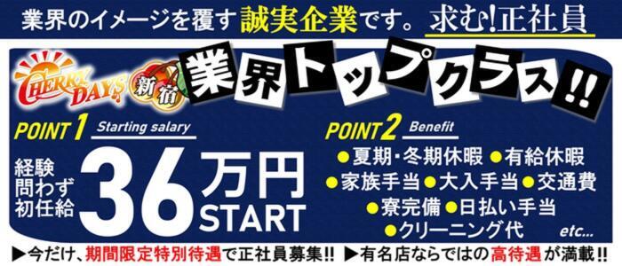 チェリーデイズ新宿店(高収入バイト)(新宿歌舞伎町/セクキャバ)