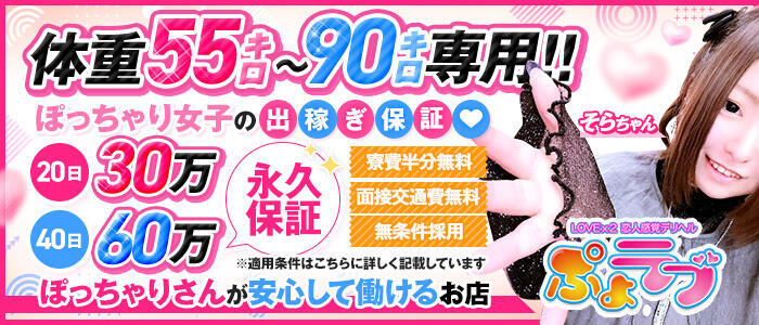 特徴 - ぷよラブ(高収入バイト)（福生発・三多摩全域/巨乳・ぽっちゃり専門デリヘル）