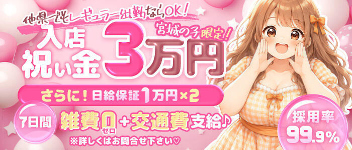 白いぽっちゃりさん仙台店(高収入バイト)(仙台発・近郊/ぽっちゃり専門デリヘル)