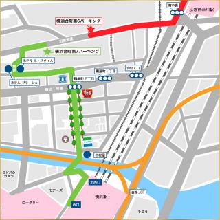 マップ｜愛秘（ニューハーフヘルス/横浜発・周辺）