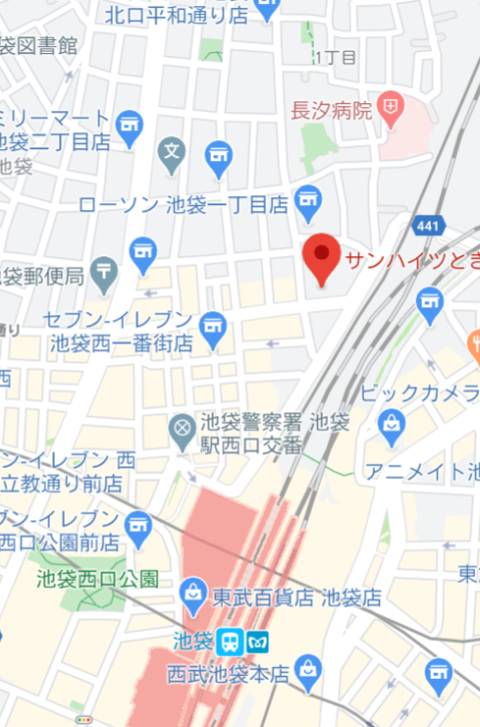 マップ｜ファンタジー（店舗型ヘルス/池袋）