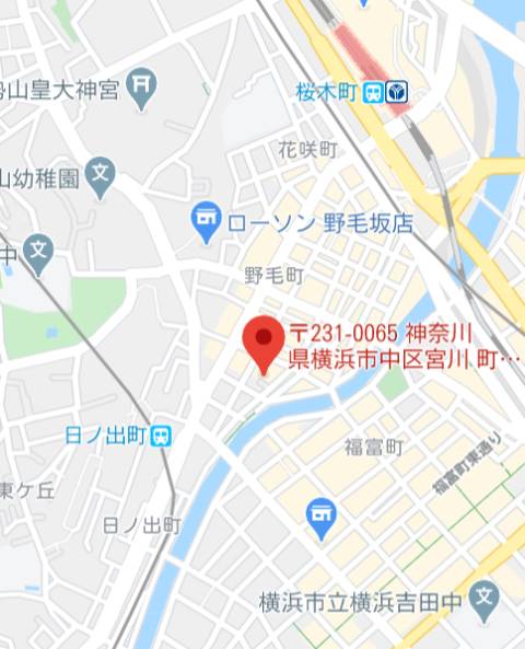 マップ｜ナイスディ（ソープランド/横浜宮川町）