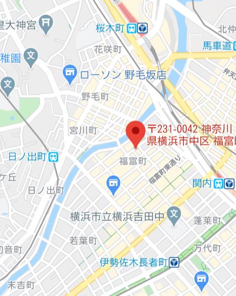 マップ｜ワンダフル（ソープランド/横浜福富町）
