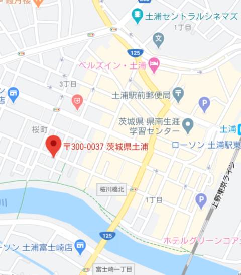 マップ｜バニー東京（ソープランド/土浦市桜町}）