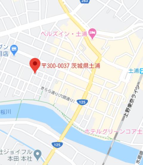 マップ｜ヌーベル・マリエ（ソープランド/土浦市桜町）