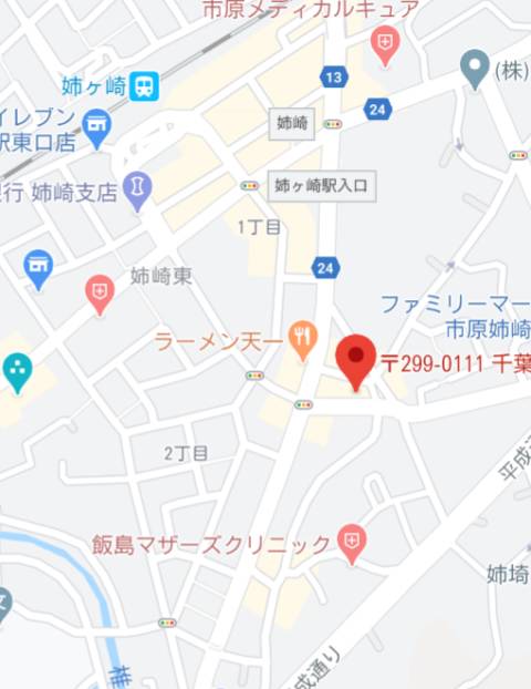 マップ｜ハイ・チュッ（ソープランド/姉ヶ崎）