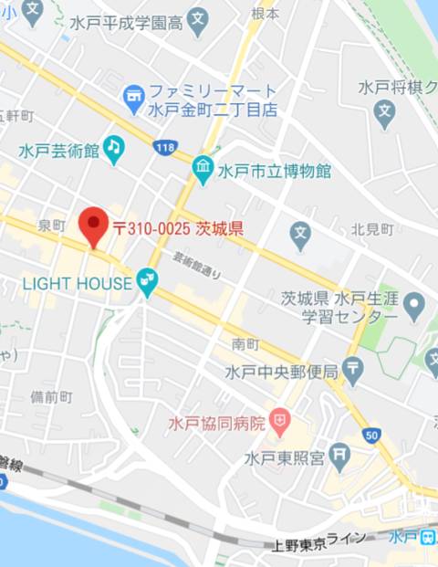マップ｜DOUBLE:00(ダブルオー)（ソープランド/水戸市天王町）