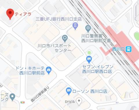 マップ｜西川口ティアラ（ソープランド/西川口）