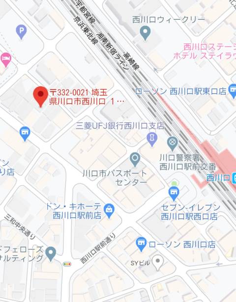 マップ｜ストロベリーハウス（ソープランド/西川口）