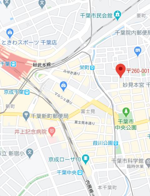 マップ｜プラザ２（ソープランド/千葉栄町）