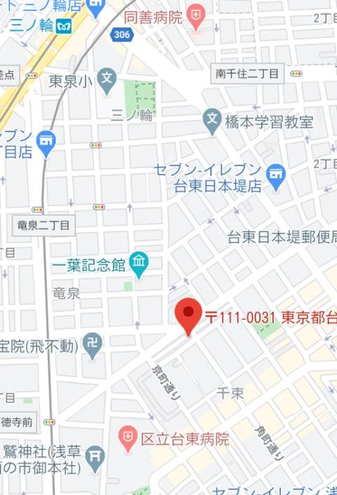 マップ｜シーザースパレス（ソープランド/吉原）