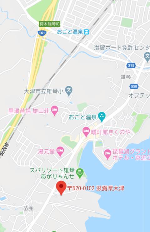 マップ｜パリス雄琴店（ソープランド/雄琴）