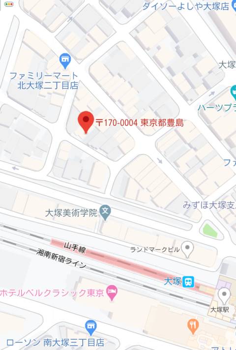 マップ｜大塚角海老（ソープランド/大塚）