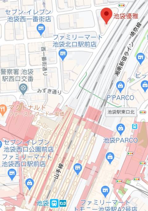 マップ｜Grace東京（ソープランド/池袋）