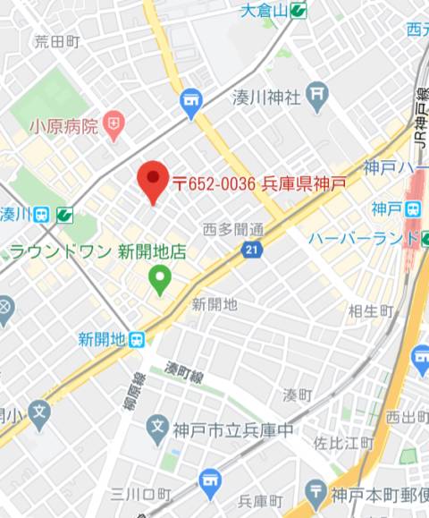 マップ｜123Q（ソープランド/福原）