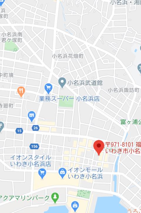 マップ｜鎌倉御殿パート2（ソープランド/小名浜）