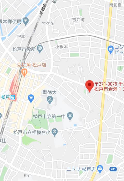 マップ｜松戸角海老岩瀬店（ソープランド/松戸）