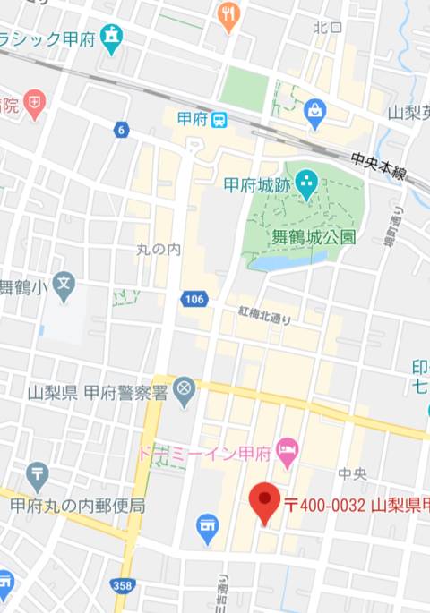 マップ｜オレンジハウス（ソープランド/甲府）