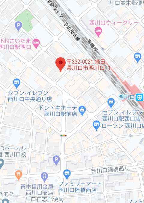マップ｜西川口マーメイド（店舗型オナクラ/西川口）
