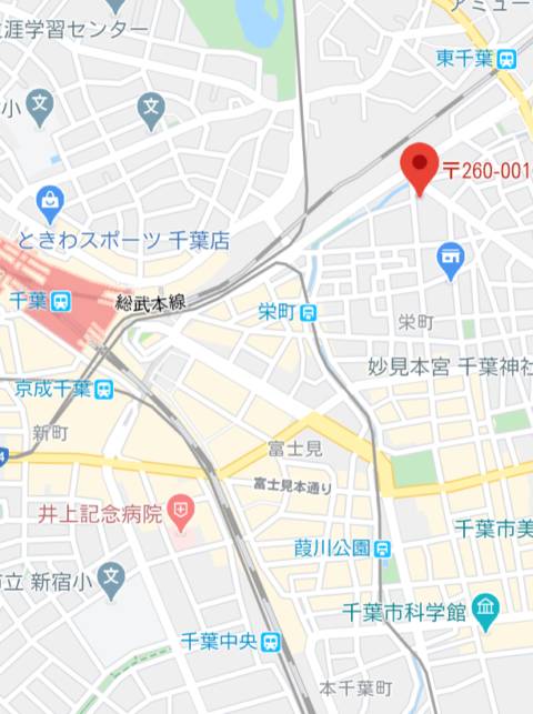 マップ｜ロコルル（ファッションヘルス/千葉栄町）