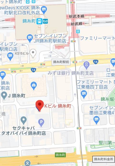 マップ｜CLASSY.東京・錦糸町店（ホテヘル＆デリヘル/錦糸町）