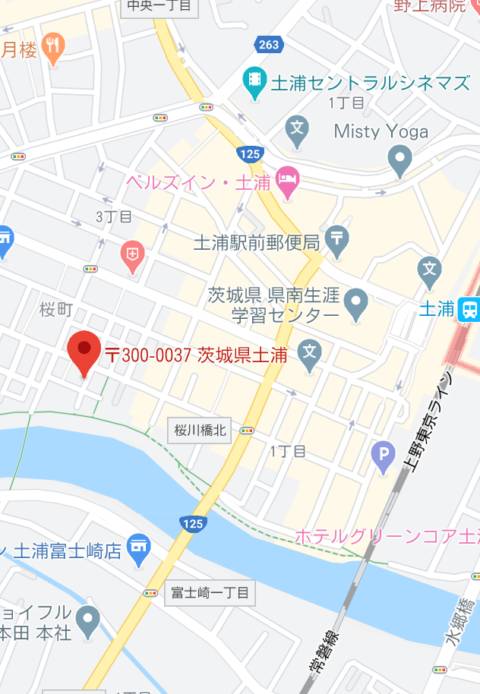 マップ｜バッドカンパニー土浦店（ファッションヘルス/土浦市桜町）