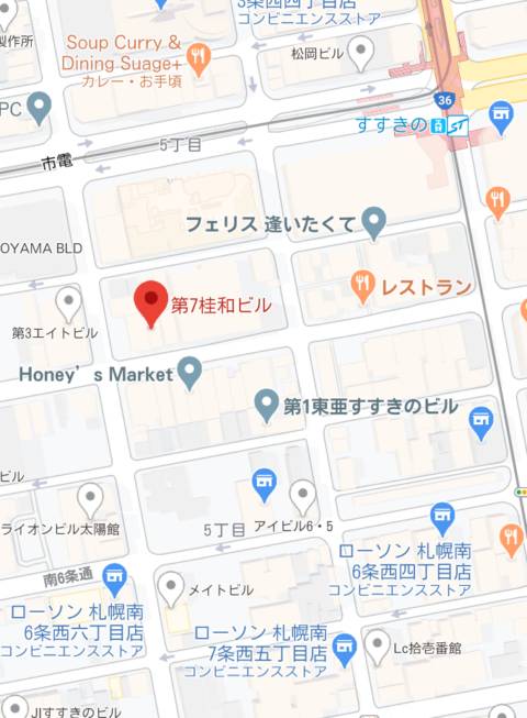 マップ｜LIPS札幌（ファッションヘルス/すすきの）