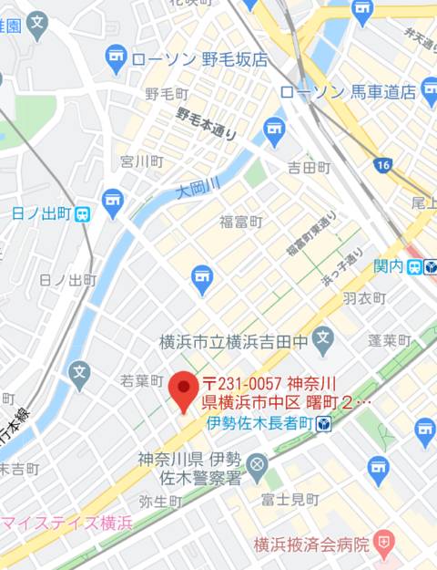 アクセスマップ｜ゴッドハンド（店舗型オナクラ/曙町）