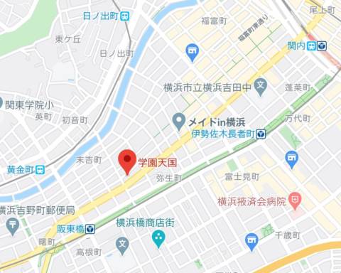 マップ｜学園天国（ファッションヘルス/横浜曙町）