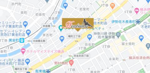 マップ｜ほんとうの人妻 横浜本店（ホテヘル＆デリヘル/関内発・神奈川県全域）