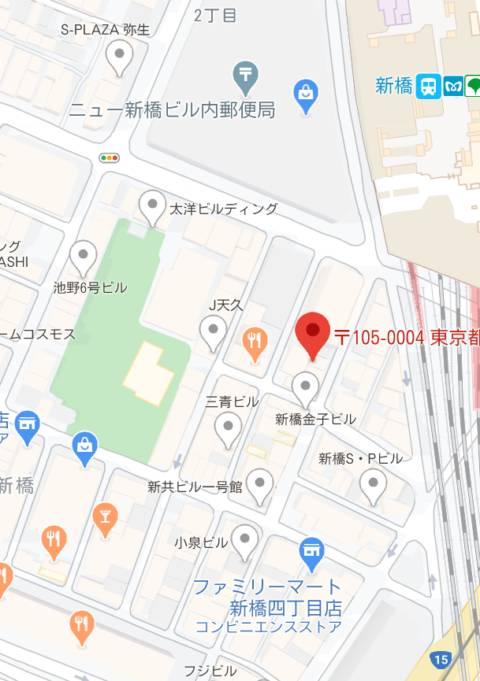 マップ|サンタフェ(ピンサロ/新橋)