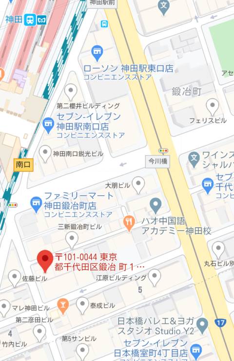 マップ｜ラブステーションファイナル（セクキャバ/神田）