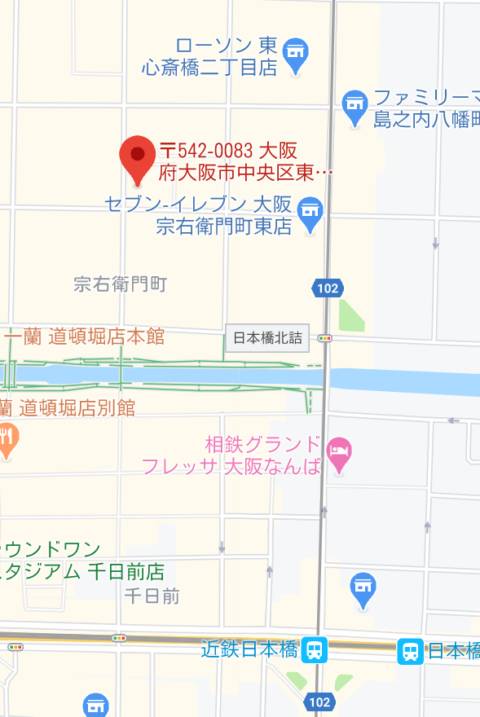マップ｜QUATTRO(クアトロ)（セクキャバ/難波）