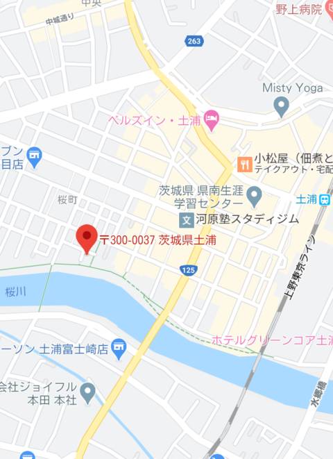 マップ｜ニューティアラ（ソープランド/土浦市桜町）