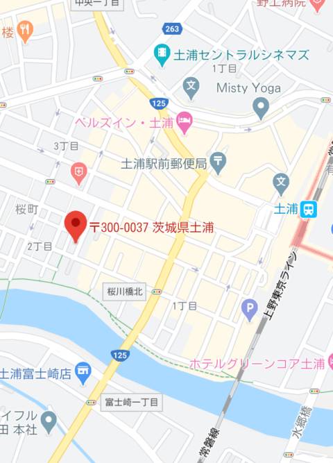 マップ｜マハラジャ（ソープランド/土浦市桜町）