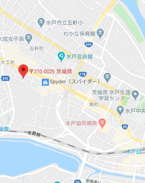 マップ｜ドMなバニーちゃん水戸店（ソープランド/水戸市天王町）