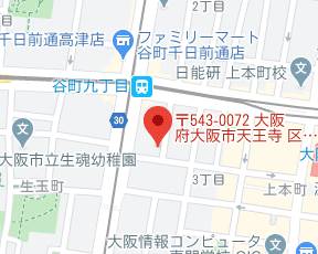 マップ｜ひとみ商店（ホテヘル&デリヘル/谷九発・近郊）