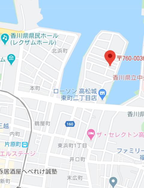 マップ｜多恋人(タレント)（ソープランド/城東町）