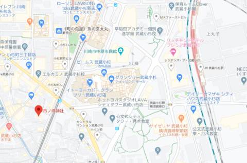 JR横須賀線武蔵小杉駅からのアクセス｜RERE(リリ)武蔵小杉店（【非風俗】メンズエステ/武蔵小杉）