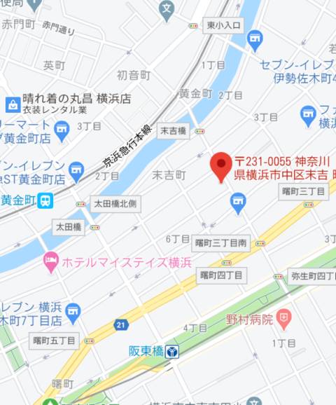 マップ｜ミスターダンディー（ファッションヘルス/横浜末吉町）