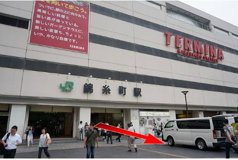 アクセス-JR錦糸町駅南口-｜錦糸町手コキング（オナクラ・手コキ専門店/錦糸町）