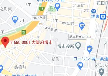 マップ｜トキメキLover（ホテヘル＆デリヘル/堺東）
