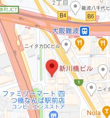 マップ｜ディアクイーンズ（ホテヘル/難波）