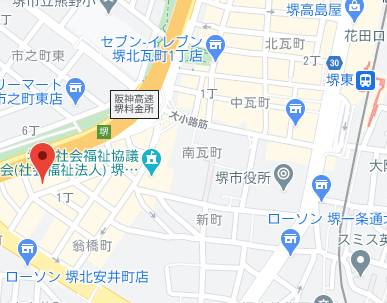 マップ｜ドMな奥様 堺東店（ホテヘル＆デリヘル/堺発・近郊）