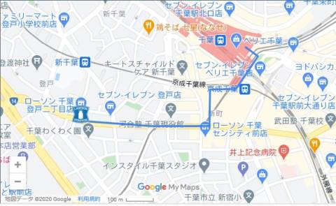 JR千葉駅東口からのアクセス｜RERE(リリ)船橋店（【非風俗】メンズエステ/船橋）