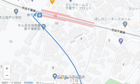 京成新千葉駅からのアクセス｜RERE(リリ)船橋店（【非風俗】メンズエステ/船橋）